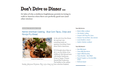 Desktop Screenshot of dontdrivetodinner.com